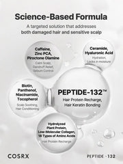COSRX PEPTIDE-132 Ultra Perfect Hair Bonding Shampoo